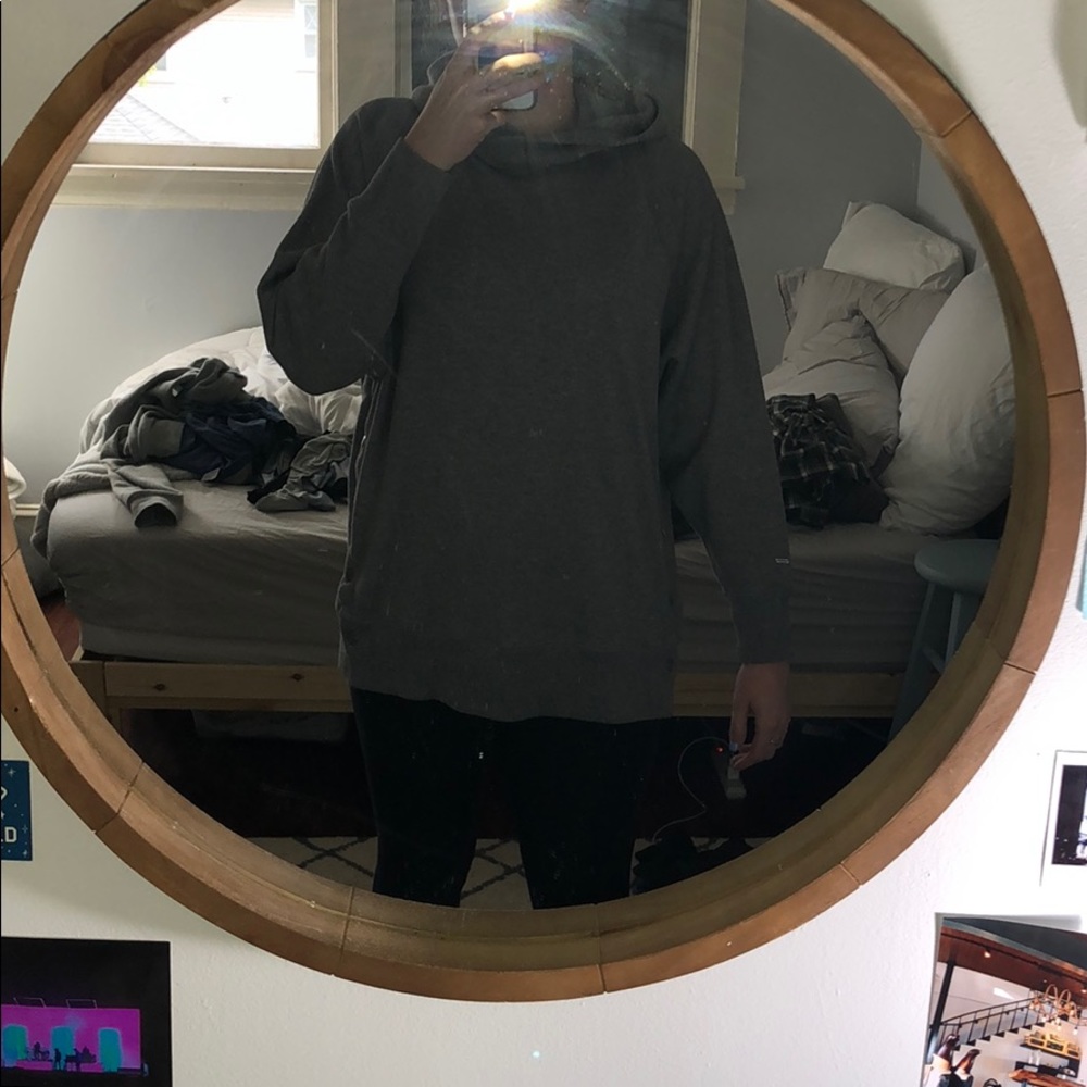 oversized gray comfy aerie sweatshirt